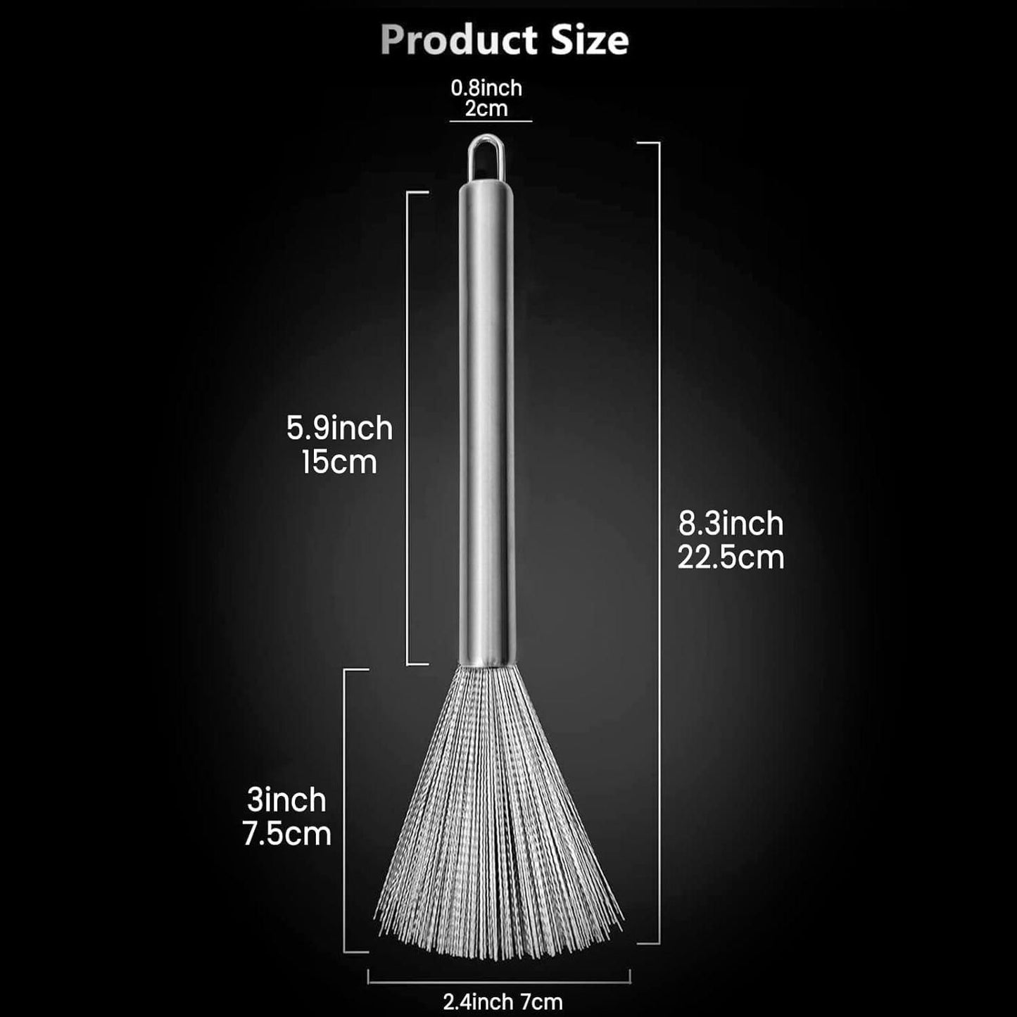 Steel Scrubbers for Cleaning Dishes